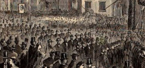 1865: “Harpers Weekly” Sketches From 1865 Turner Festival
