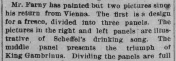 1874: Three Panel Artwork & “The Fugitive”