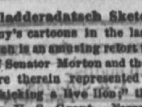 1874-06: More Farny Cartoons in “Kladderdatsch”