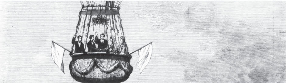 1874-11-07: “Balloon Wedding” Illustration
