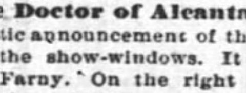 1880-04: “The Doctor of Alcantra”