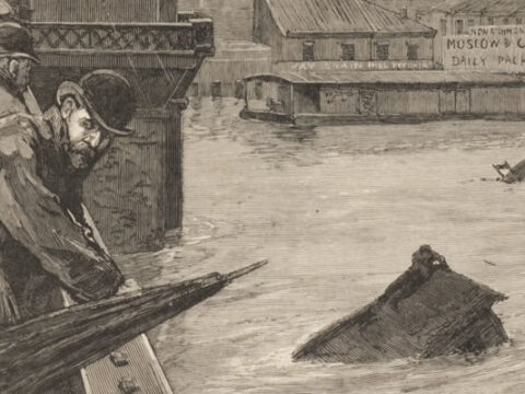 1883-02: Cincinnati Flood Illustrations