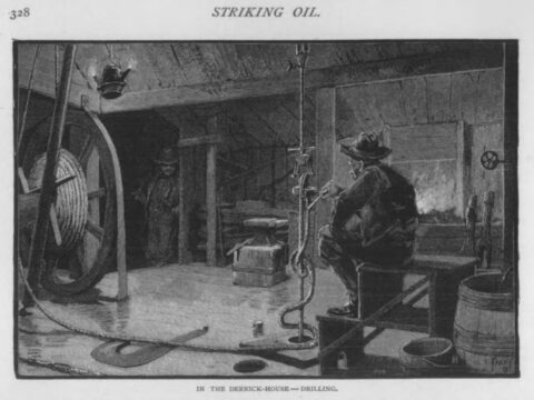 1883-07: Striking Oil Illustrations