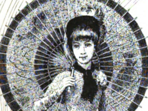 1883-08: “The Lady of Chingachgook” illustrations