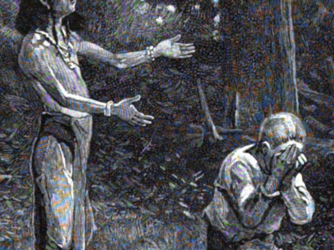 1883-04: Illustration for “Onawandah” Story