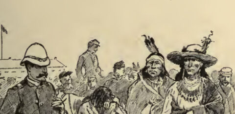 1886: Howling Wolf and His Trick-Pony Picture