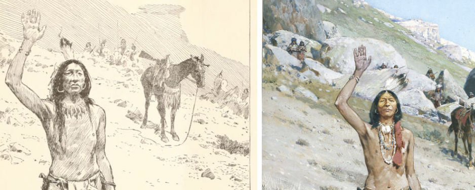 1889: Peace Be With You Vs. 1886 Early Sketch