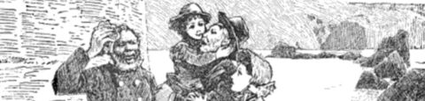 1887: The Shark Light-House Illustration
