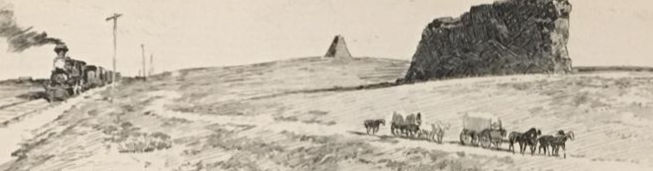 1890-03: Sketches on a Journey to California in the Overland Train