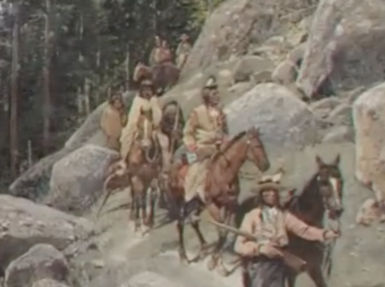 1892: Mountain Trail Painting
